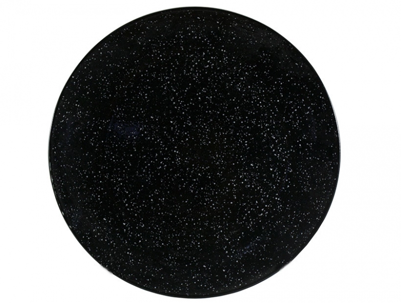 CLW-15 Тарілка  № 8 мілка  d.20  Чорний граніт