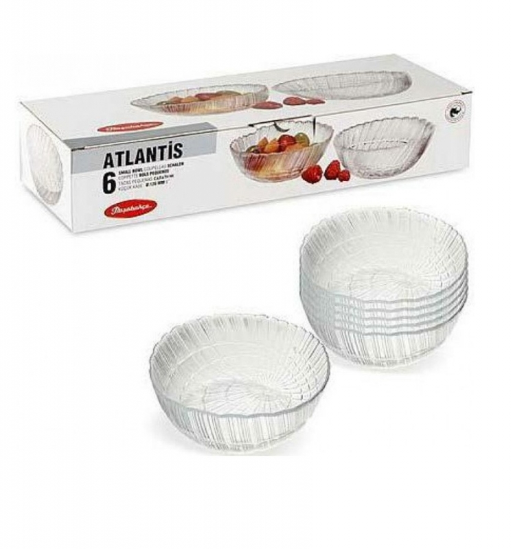 Атлантіс 10248 Набір салатників 6шт-120мм. Atlantis