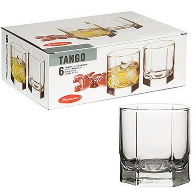Танго 42943 Набор стаканов 6шт-235гр виски tango (шт.)