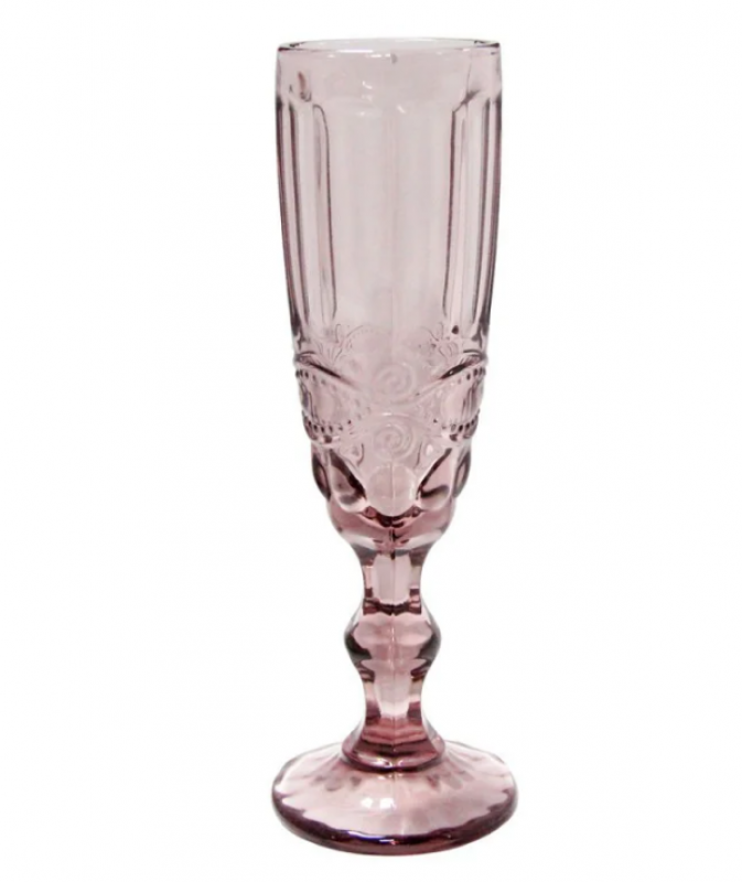 34215-14-3 Келих-шампанське Вінтаж рожевий 180мл OCT-DKC79318D purple (шт.)