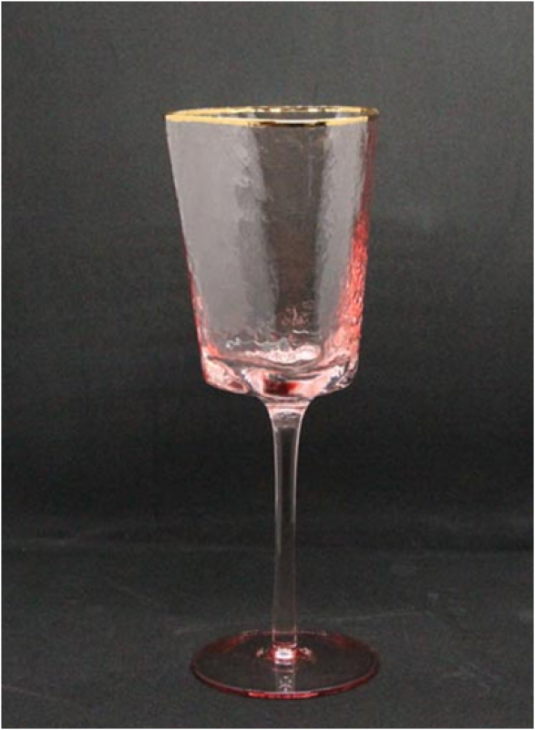 Бокал Розовый трайангел 350 мл, УП4, TR001-2 (шт.)