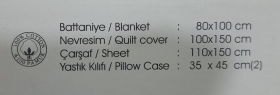 Комплект дитячої постільної білизни Baby Blanket Bed Linen Set