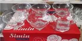 607 Набор пиал 6шт 12х12х5,5см Симин Isfahan Glass