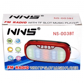 Радіоприймач NNS NS-003BT