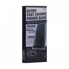 Зовнішній акумулятор Power Box Remax Proda PD-P02 Suten Fast Charge 10000 mAh SKL11-230636
