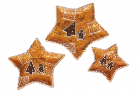 923-242 Блюдо керамічне фігурне Печиво 24см