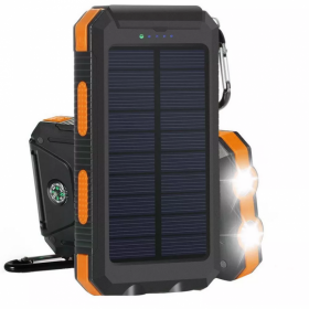 Фонарик SmartCamp с солнечной батареей,  с подзарядкой для гаджетов