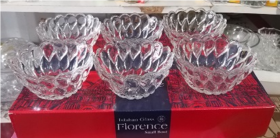 917 Набір салатників 6шт 11,5х11,5х4,5см Флоренсія Isfahan Glass