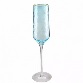 Бокал-шампанское Голубая волна 275 мл, УП4, ML01