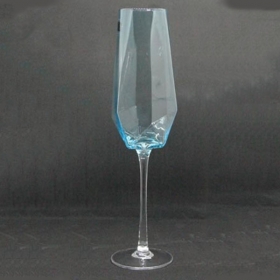 Келих-шампанське Блакитний діамант 350 мл, УП4, XD01